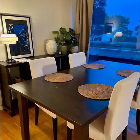 公寓 Fjordside Oasis Snaroya Waterfront